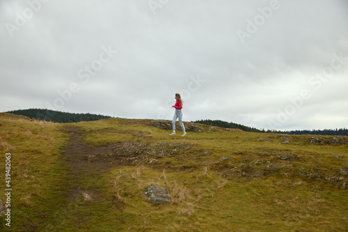 Woman in Red  photo