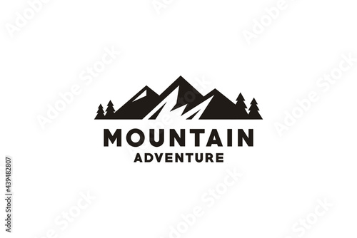 Mountain / travel / adventure hipster logo design inspiration