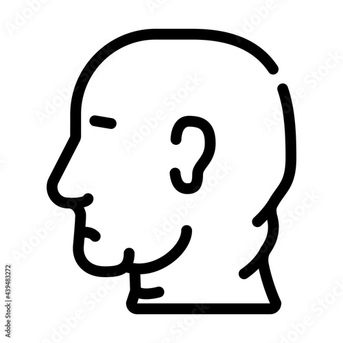 obesity problem line icon vector. obesity problem sign. isolated contour symbol black illustration