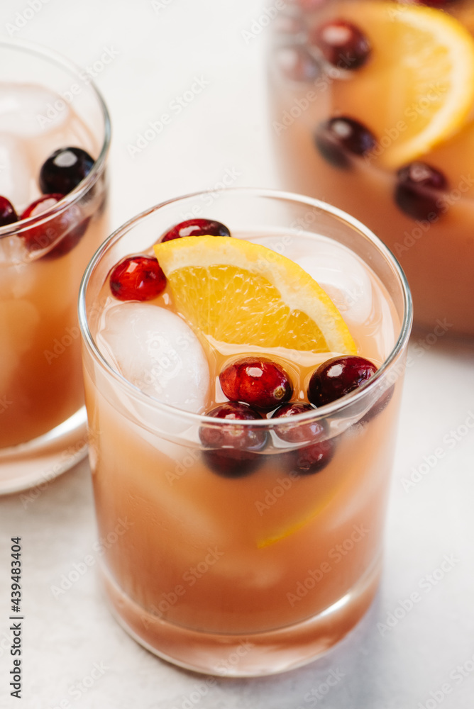 Cranberry Orange Whiskey Punch Cranberry Orange Whiskey Punch