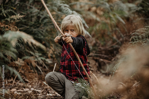 child hunter photo