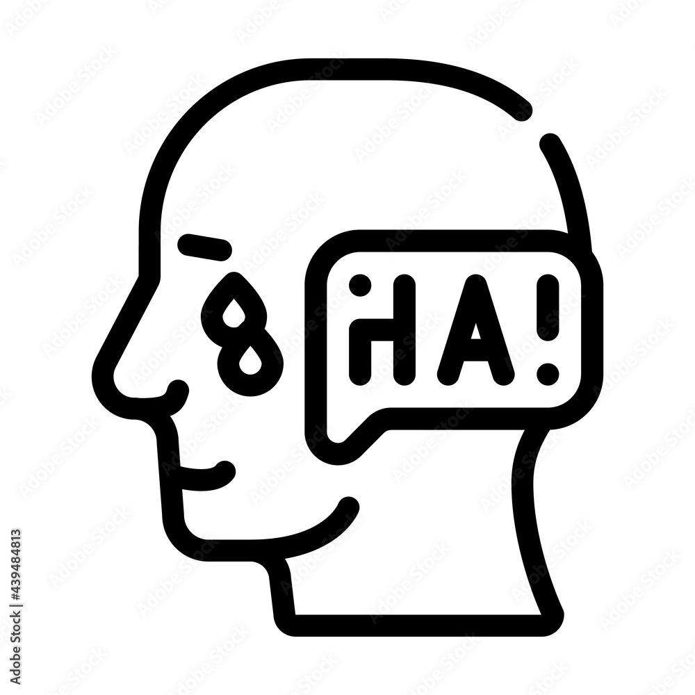 ambivalence neurosis, sharp mood swings line icon vector. ambivalence neurosis, sharp mood swings sign. isolated contour symbol black illustration