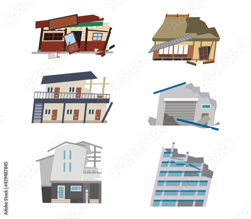建物　建築　崩壊　破損　損害