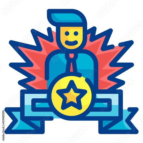 outstanding fill outline icon