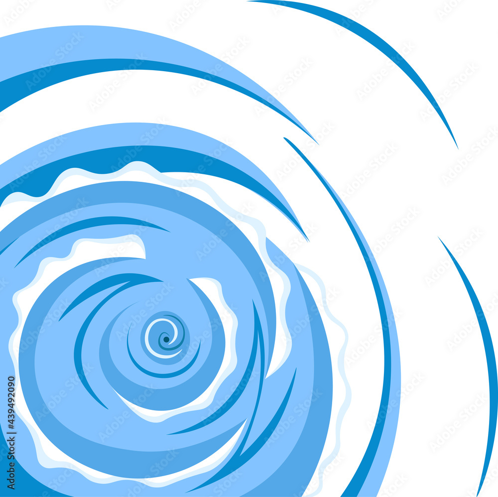 台風 渦 イラスト Stock Illustration Adobe Stock