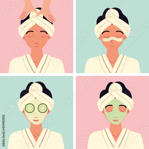 spa center set
