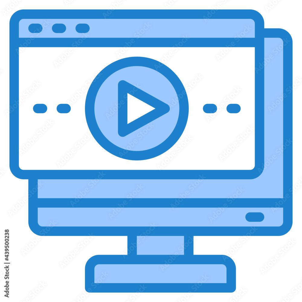 website blue style icon website blue style icon
