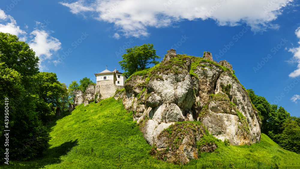 Szlak Orlich Gniazd-zamek w Ojcowie