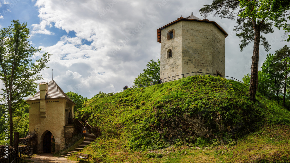 Szlak Orlich Gniazd-zamek w Ojcowie