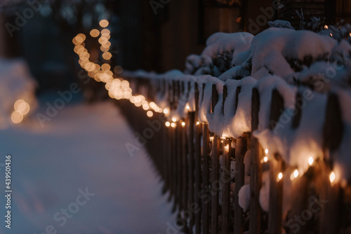 Snowy Scenes on a winters day