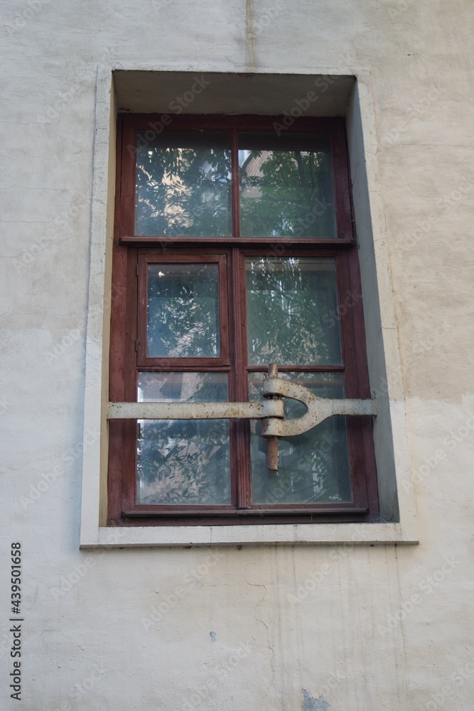 Fototapeta premium Old window on Arbat