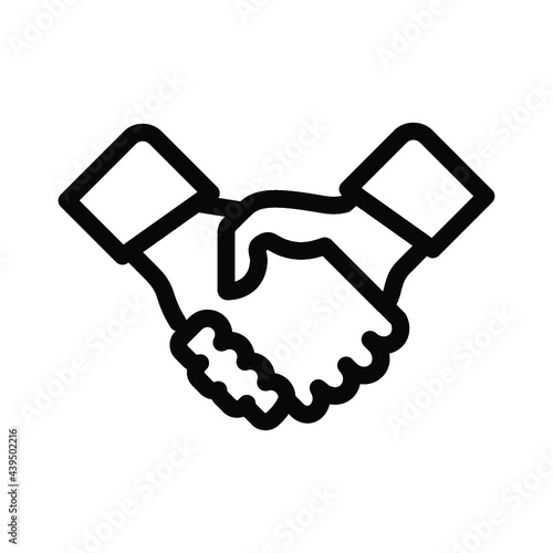 Handshake, dealing icon