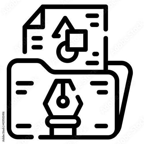 file outline icon