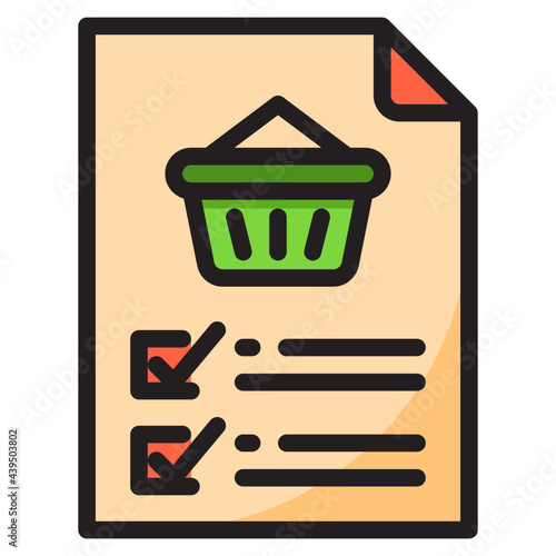 file color line style icon