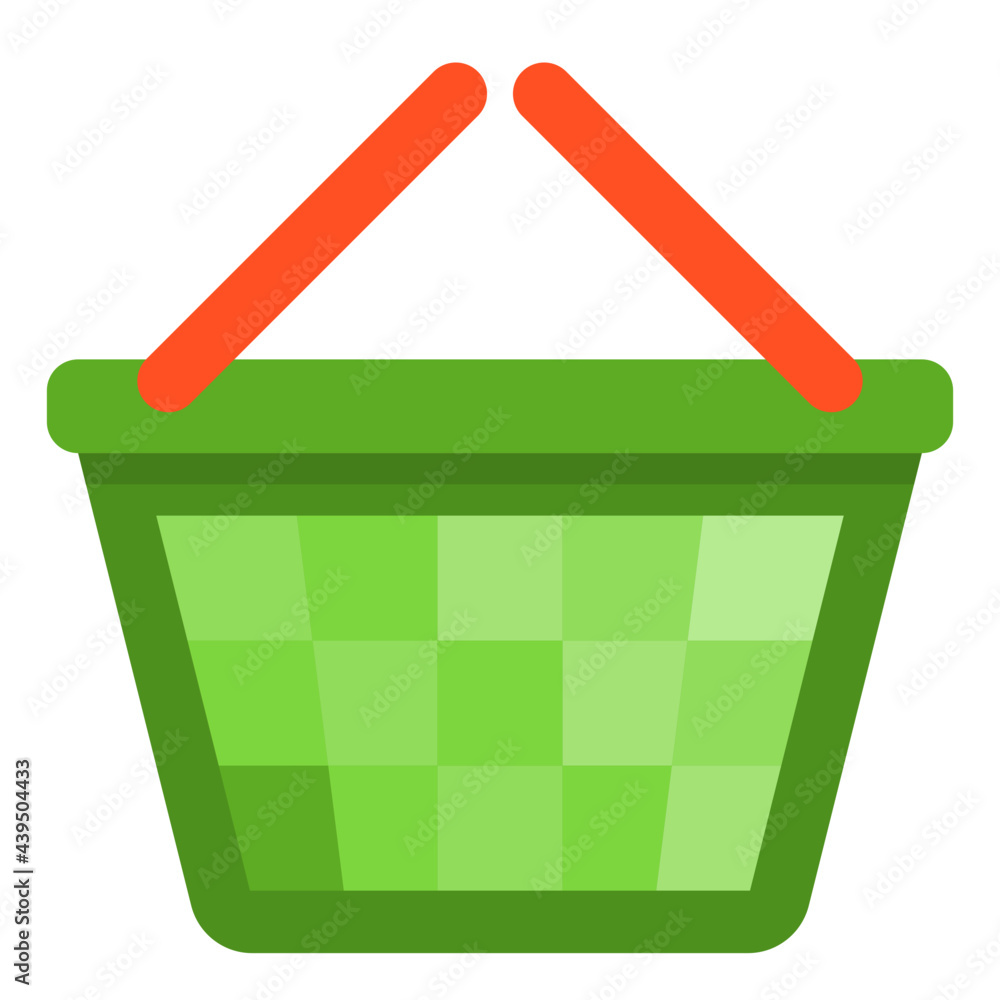 busket flat style icon busket flat style icon