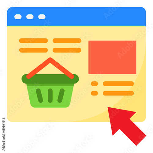 buy flat style icon