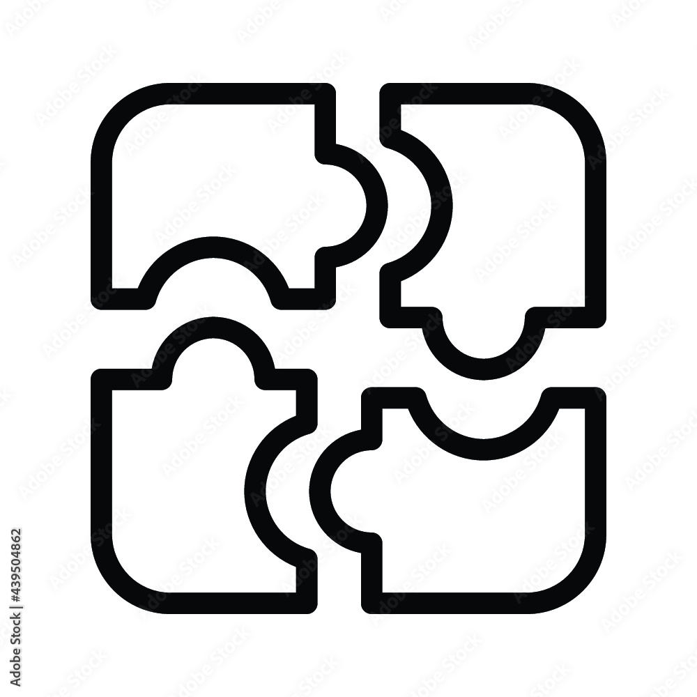 Puzzle, game Icon Puzzle, game Icon