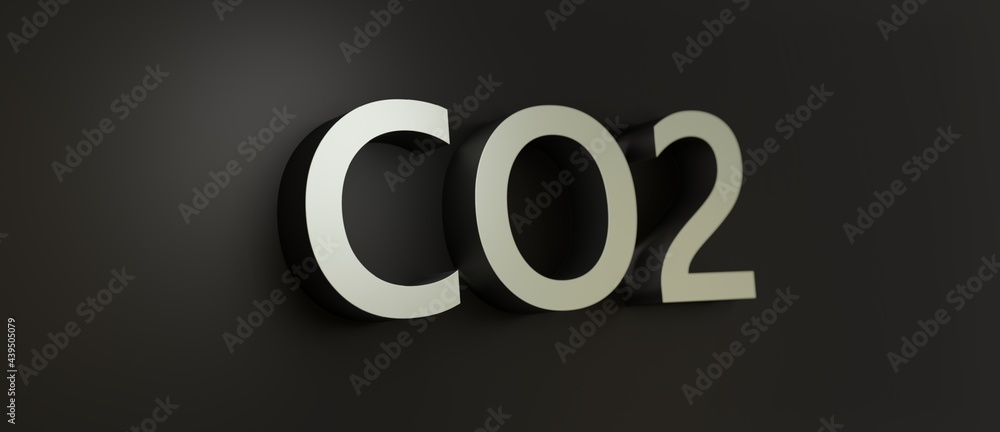 Abstract CO2 3D TEXT Rendered Poster (3D Artwork) Abstract CO2 3D TEXT Rendered Poster (3D Artwork)