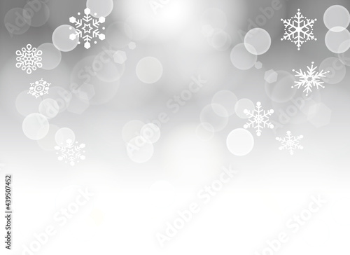 Winter background material, glitter snowflakes, Christmas.