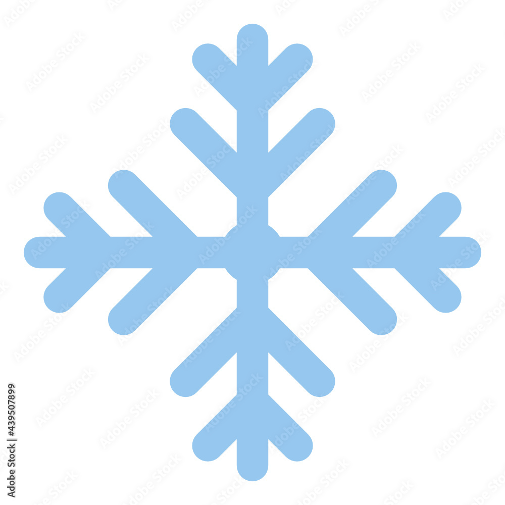 SnowFlake flat icon SnowFlake flat icon