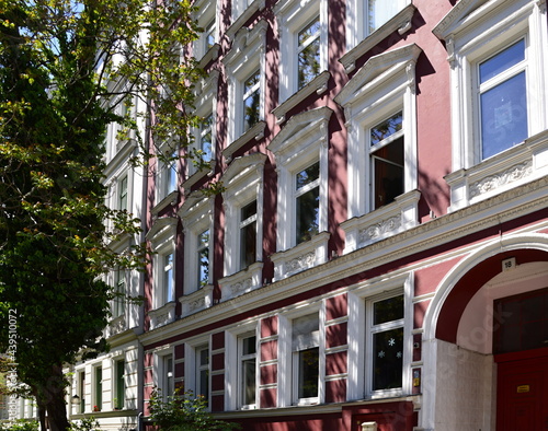Historische Fassade im Stadtteil Kreuzberg, Berlin