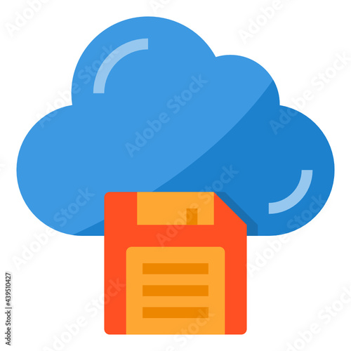 Cloud flat icon