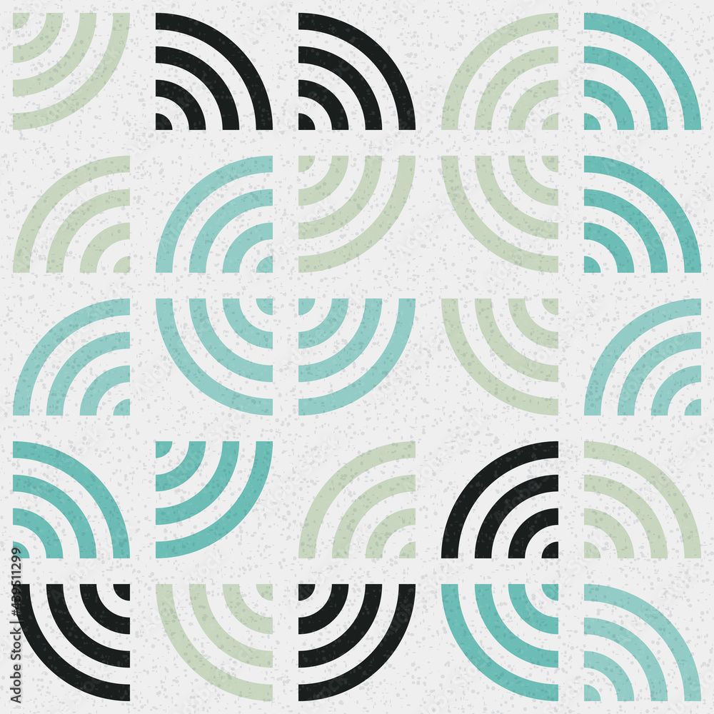 Abstract Geometric Pattern generative computational art illustration Abstract Geometric Pattern generative computational art illustration