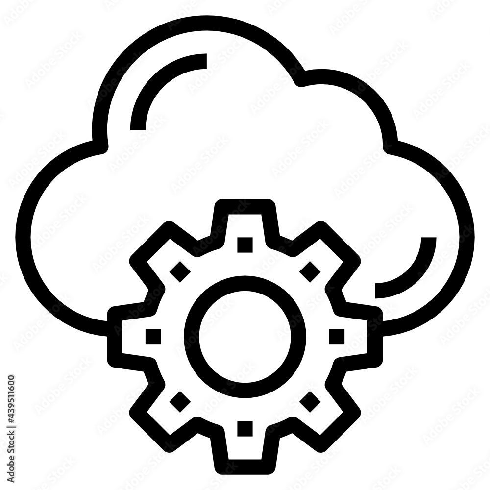 Cloud line icon Cloud line icon