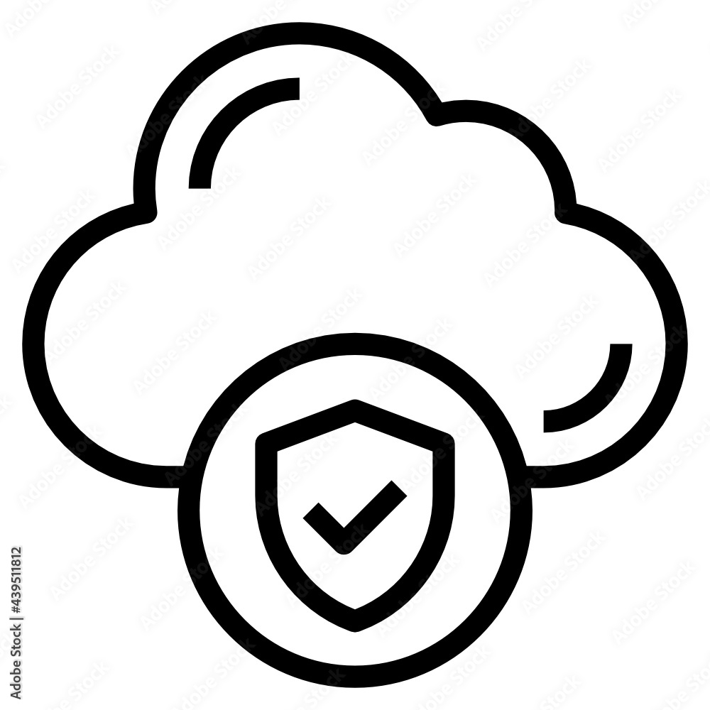 Cloud line icon Cloud line icon