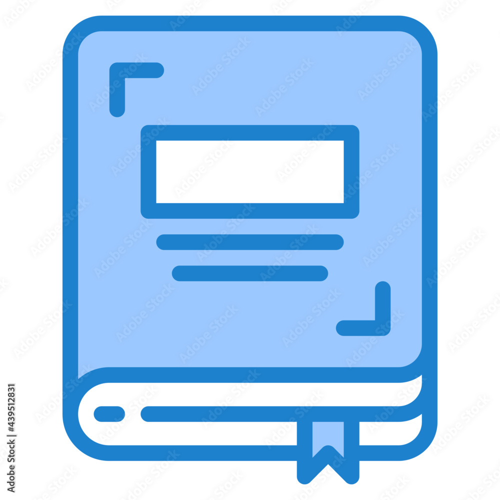 book blue style icon book blue style icon