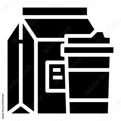 away glyph icon