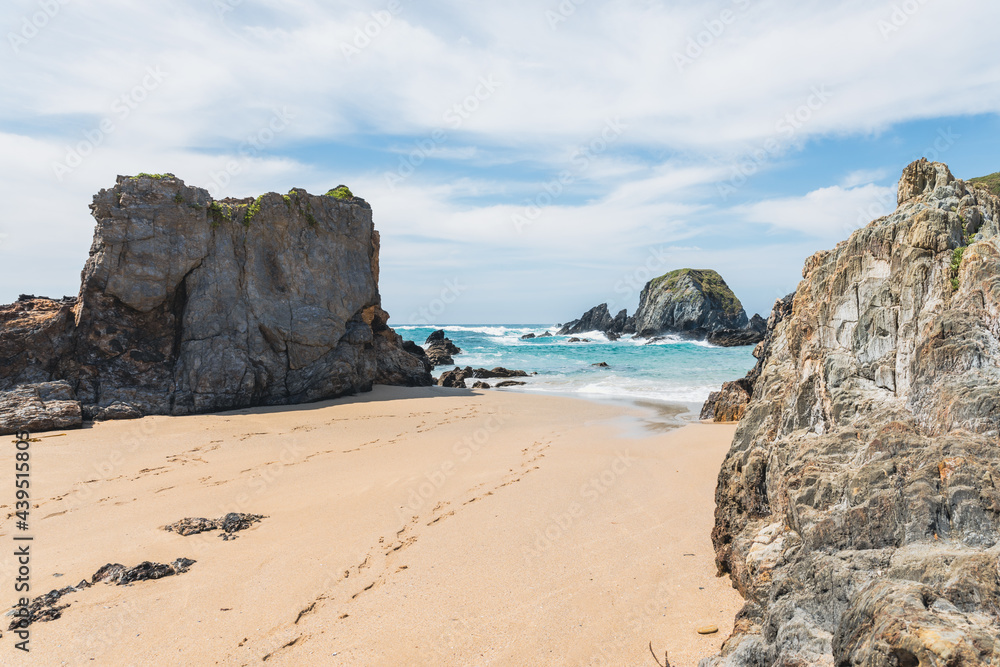 Beautiful beaches in Ferrol, Galicia. North of Spain Beautiful beaches in Ferrol, Galicia. North of Spain