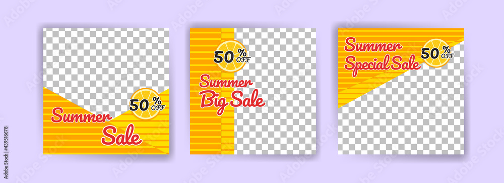 Summer sale. summer big sale. Summer special sale. Banners vector for social media ads, web ads, business messages, discount flyers and big sale banner. Summer sale. summer big sale. Summer special sale. Banners vector for social media ads, web ads, business messages, discount flyers and big sale banner.