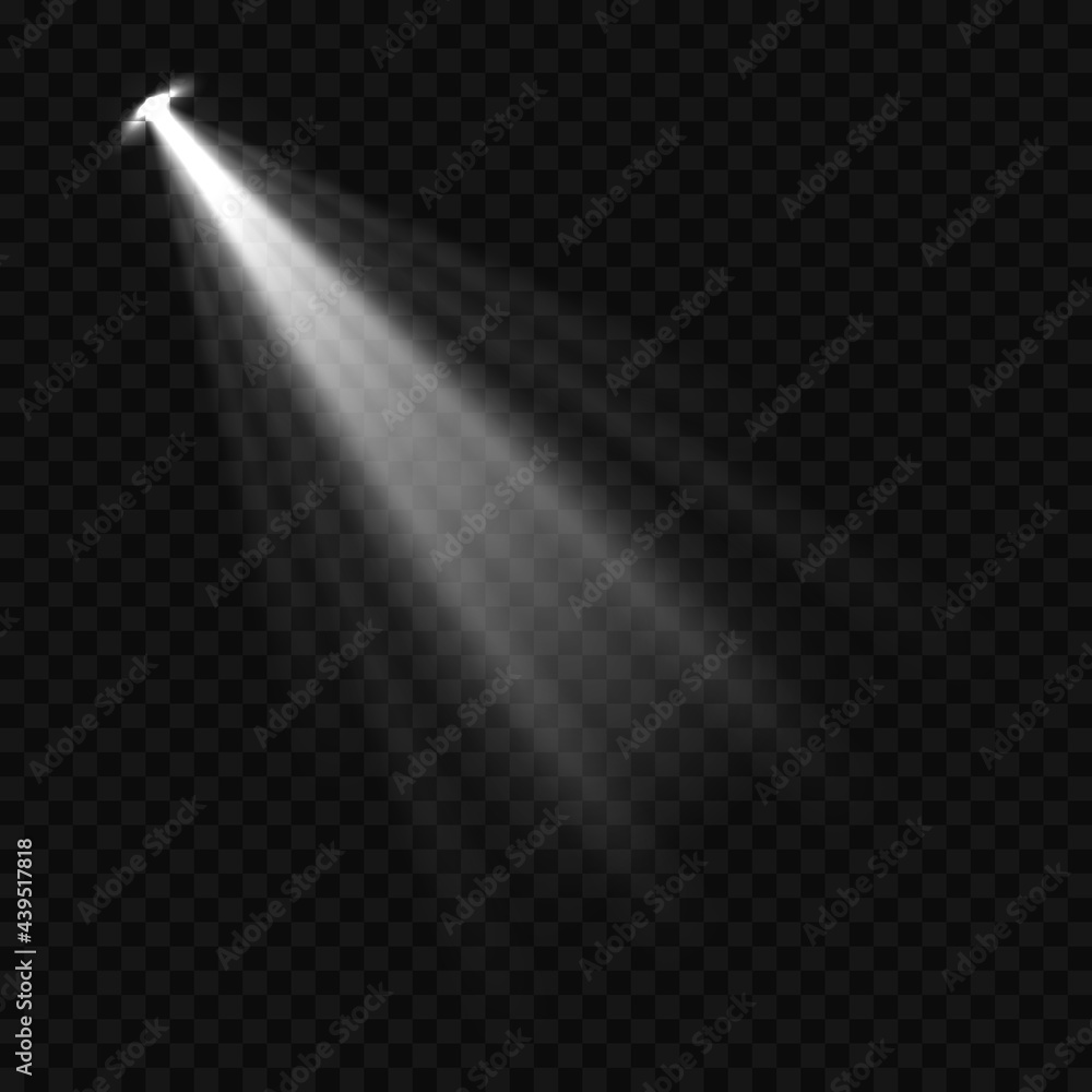 Lighting with spotlight illumination effects Lighting with spotlight illumination effects