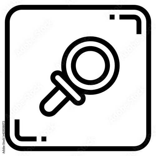 Magnifying GlassSearch line icon