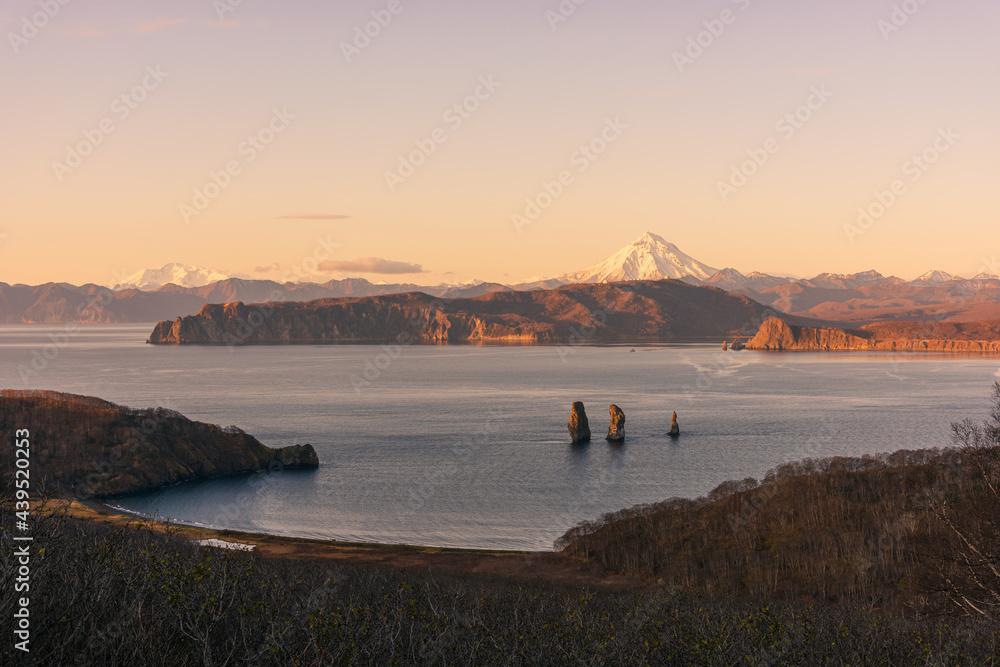 Avacha Bay, one of the largest bays in the world, is the main ...