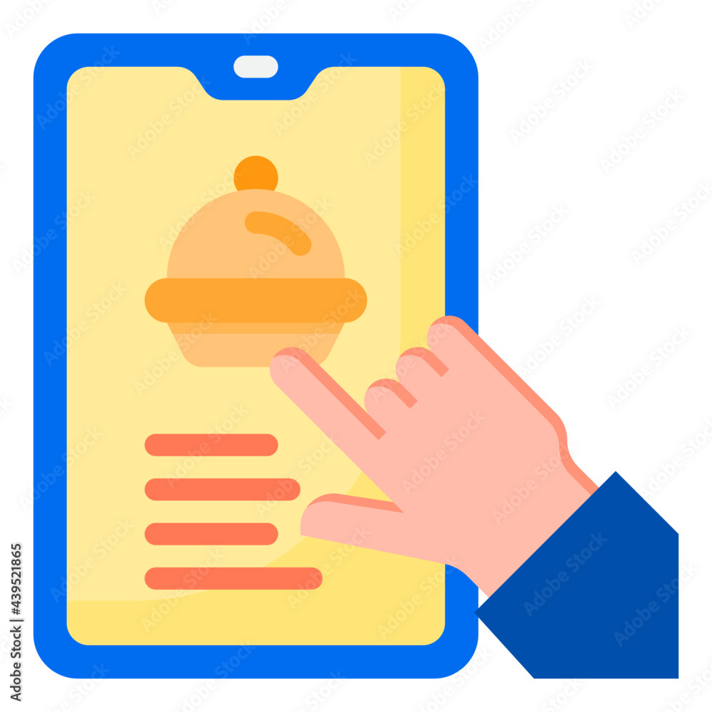mobilephone flat style icon mobilephone flat style icon