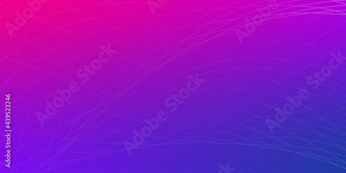 beautiful white wave design on pink and violet background, template, banner, copy space