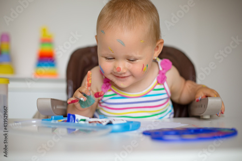 art, artist, artistic, baby, background, caucasian, child, childhood, color, colorful, concept, craft, creative, creativity, cute, drawing, education, elementary, face, fingers, fun, girl, hand, happy
