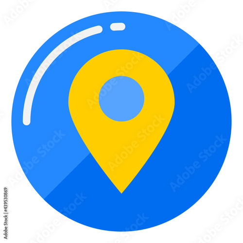 location flat style icon Free Download location flat style icon - GFXLoad