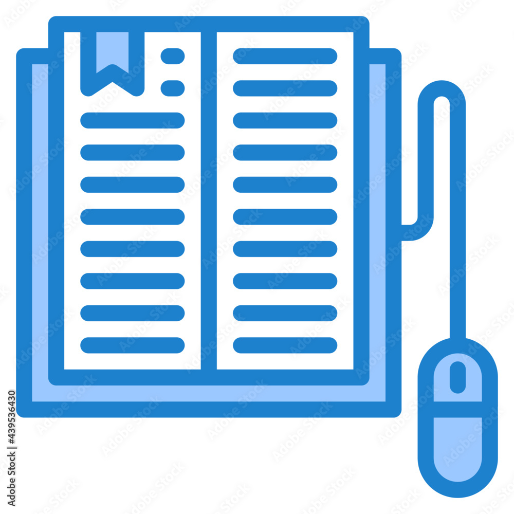 book blue style icon book blue style icon