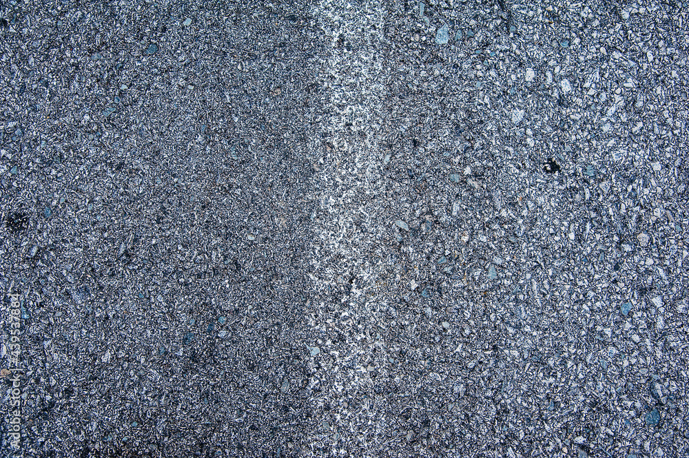 Road markings on asphalt on the street. Road markings on asphalt on the street.
