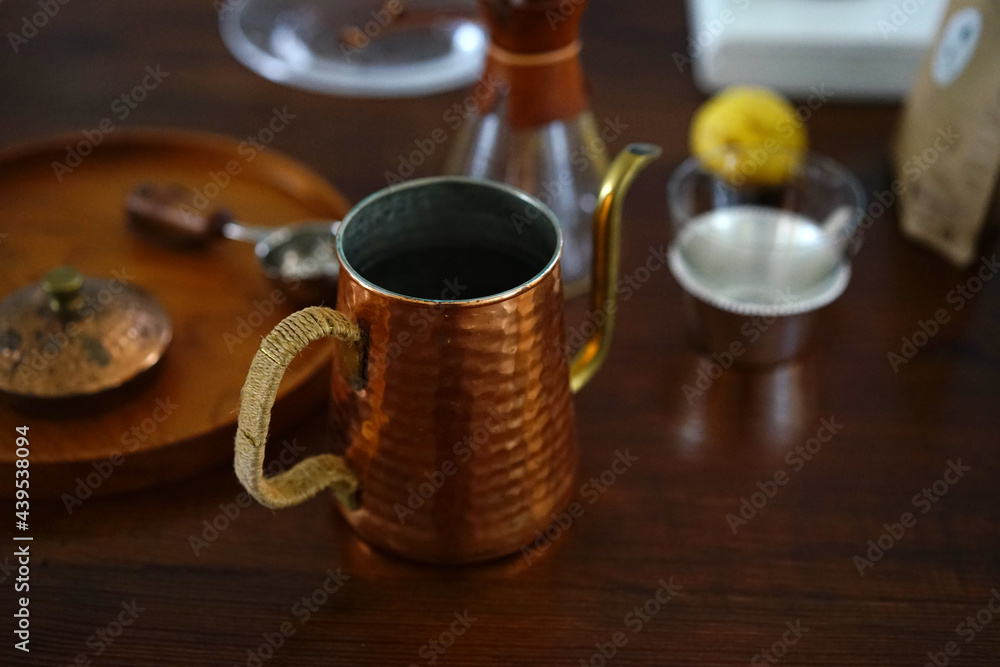 Closeup of home made delicious drinks, in a simple and comfortable home atmosphere Closeup of home made delicious drinks, in a simple and comfortable home atmosphere