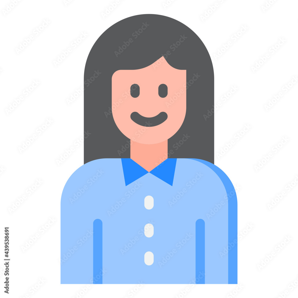 teacher flat style icon