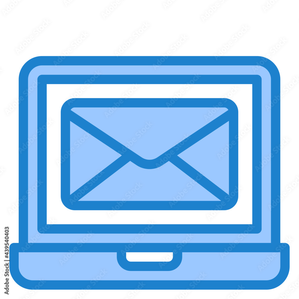 email blue style icon email blue style icon