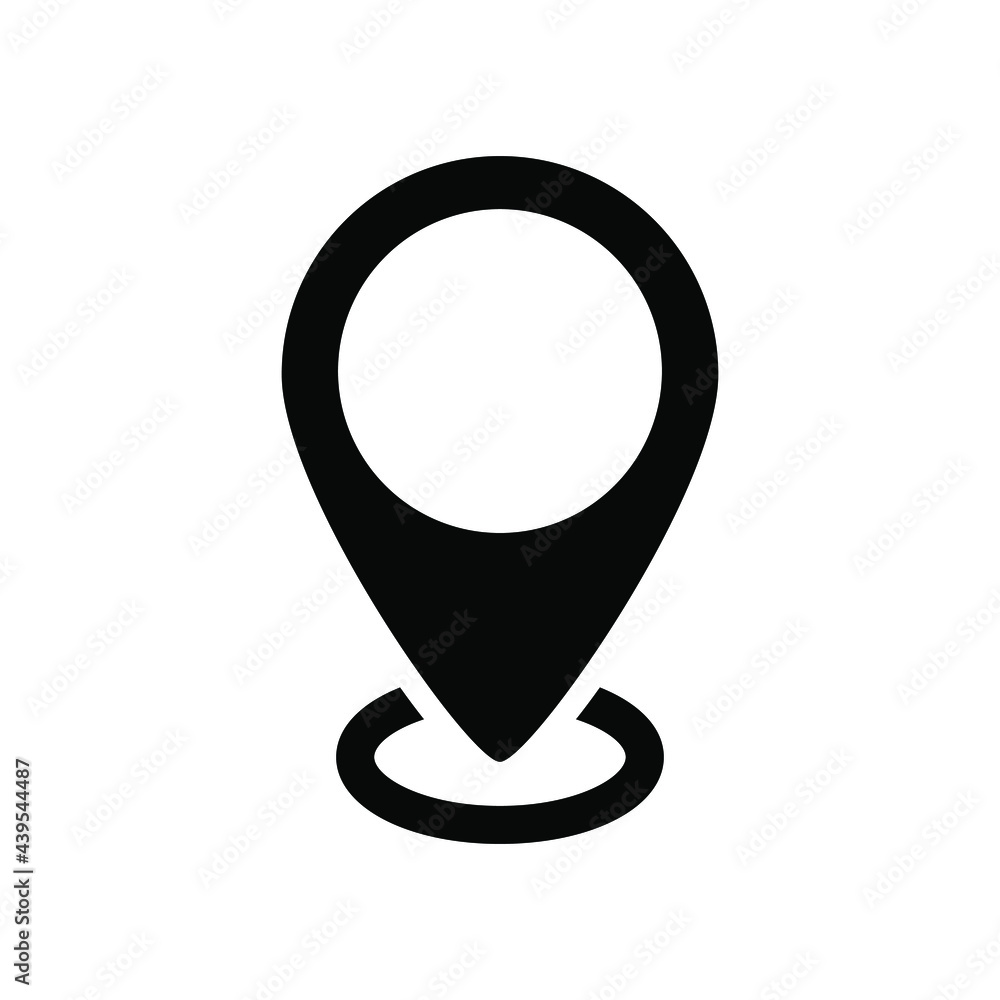 Pin map icon vector graphic illustration Pin map icon vector graphic illustration