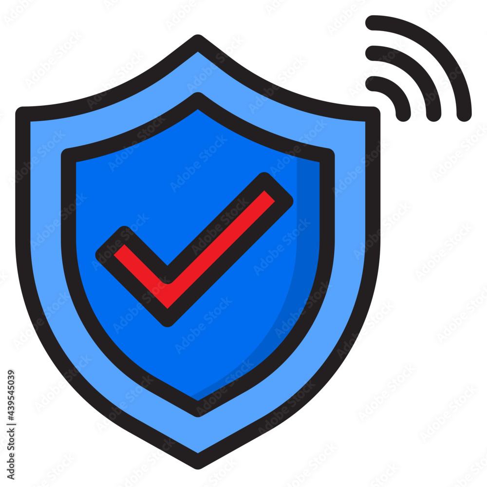 protection color line style icon protection color line style icon
