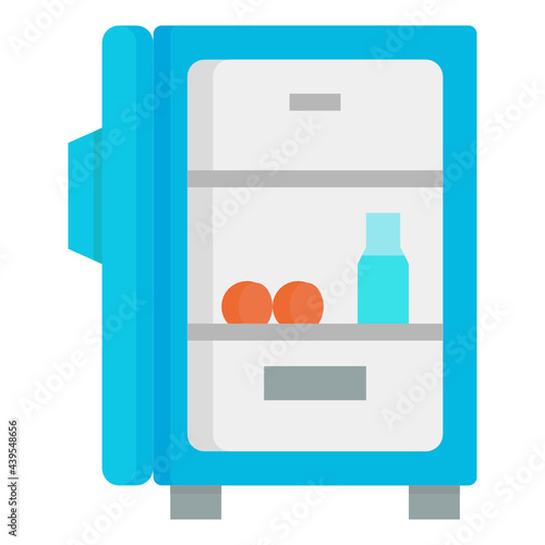 fridge flat icon
