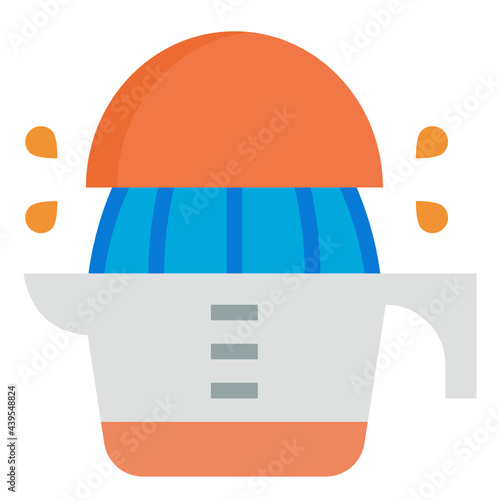 squeezer flat icon