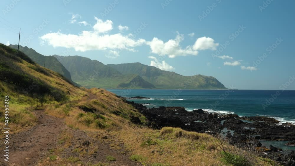 未命名项目 Kaena ponit trail, Oahu, Hawaii. Coastline scenery 未命名项目 Kaena ponit trail, Oahu, Hawaii. Coastline scenery
